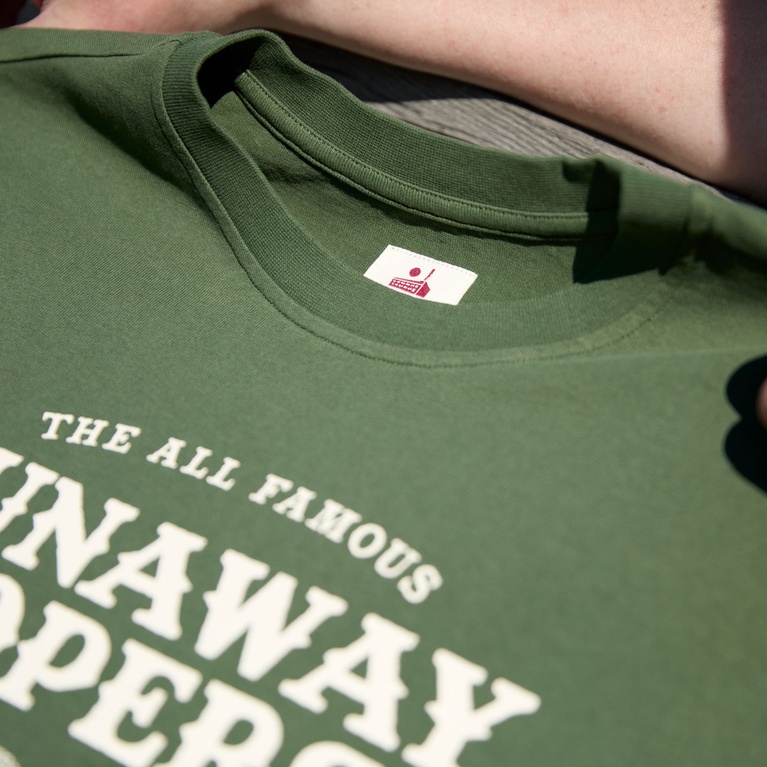 Printed Vintage Tee Green 2